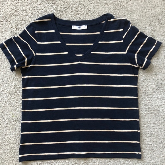 MANGO- T-shirt short sleeve. - Picture 1 of 2